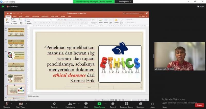 FH UBB LAKSANAKAN TATA KELOLA JURNAL HUKUM BERSAMA PAKAR JURNAL HUKUM